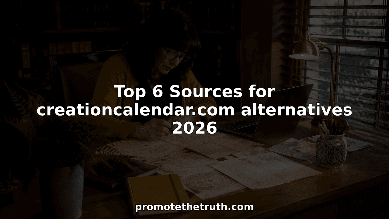Top 6 Sources for creationcalendar.com alternatives 2026